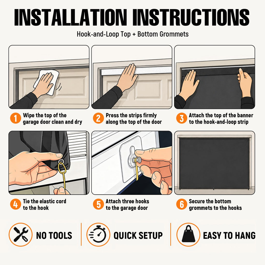 Flaming Skull & Fire | Halloween Garage Door Banner Cover